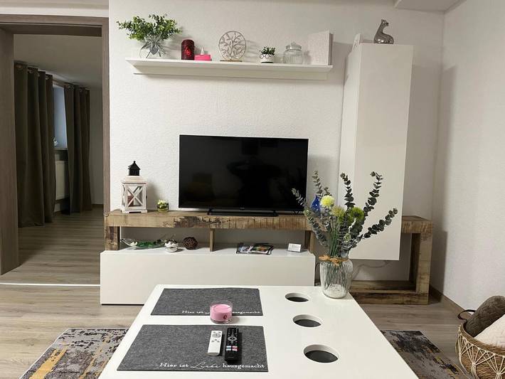 Ferienwohnung für 4 Personen, mit Balkon und Terrasse in Bad Bocklet