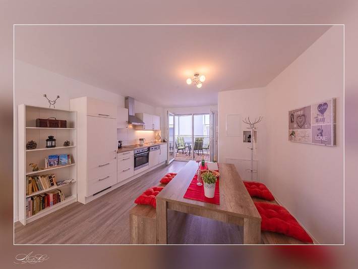 Ferienwohnung für 4 Personen, mit Balkon an der Müritz