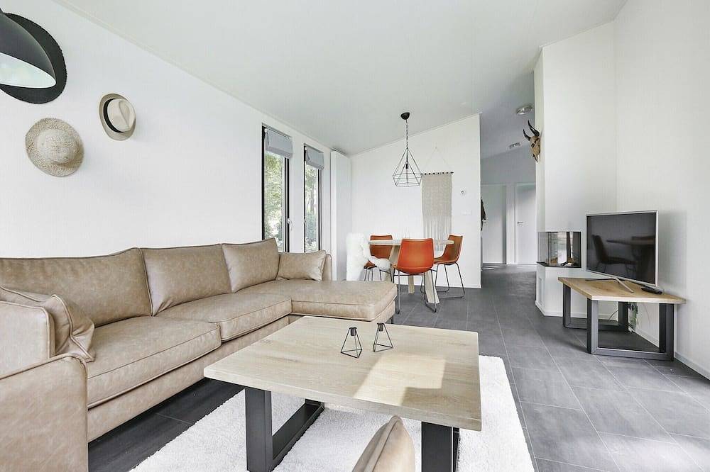 Bos Lodge met heerlijke tuin in Markelo, Twente