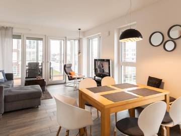 Ferienwohnung für 4 Personen, mit Seeblick und Balkon, kinderfreundlich in Cuxhaven (Stadt)