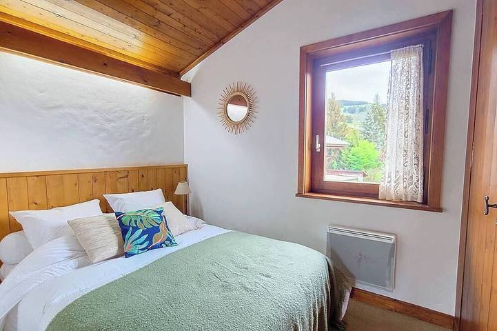Apartamento entero, En Jaillet, cerca del club piou piou, apartamento de 1 dormitorio y cabaña bien amueblada in Megève, Pays du Mont-Blanc