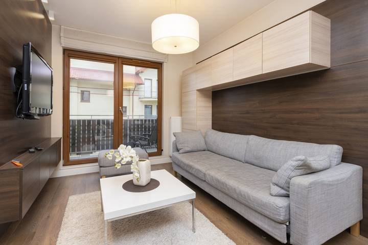 Apartament wakacyjny dla 4 osób, z Ogród w Karwia