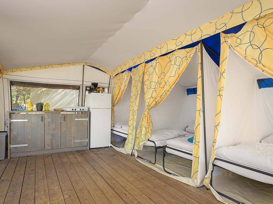 Valamar Camping Lanterna - Tienda de campaña 6 personas - Lanterna - Tienda bungalow in Tar-Vabriga, Novi Grad