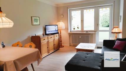 Ferienwohnung für 2 Personen, mit Garten und Ausblick in Oberstaufen
