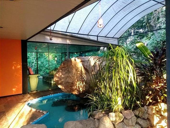 Casas e apartamentos de temporada para 2 pessoas, com terraço e vista e ainda piscina em Guaratiba