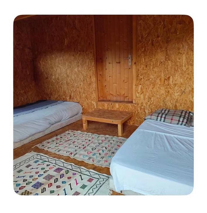 Tente pour 4 personnes, avec jardin ainsi que vue et piscine, animaux acceptés dans la Drôme - 4