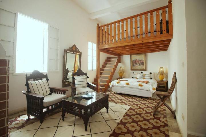 Chambre d’hôte pour 4 personnes, avec terrasse et sauna