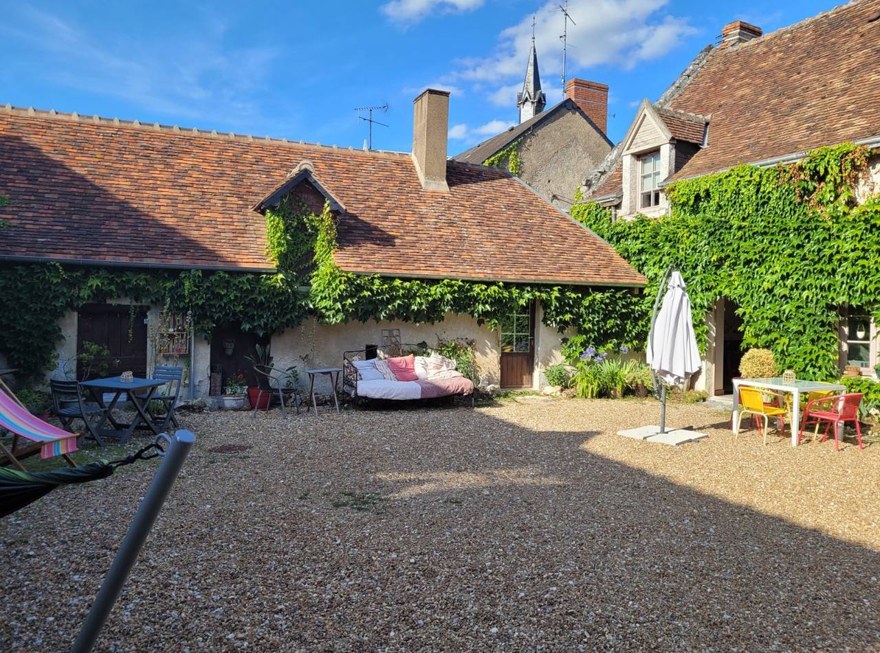 Maison d'hôtes Le Relais des Fontaines - Chambre Hortense in Nouans-les-Fontaines, Région de Loches