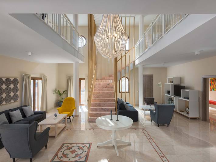 Ferienhaus für 10 Personen, mit Balkon und Terrasse sowie Garten und Pool in Archangelos - 4