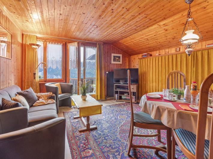 Gîte pour 4 personnes, avec balcon dans Wengen - 2
