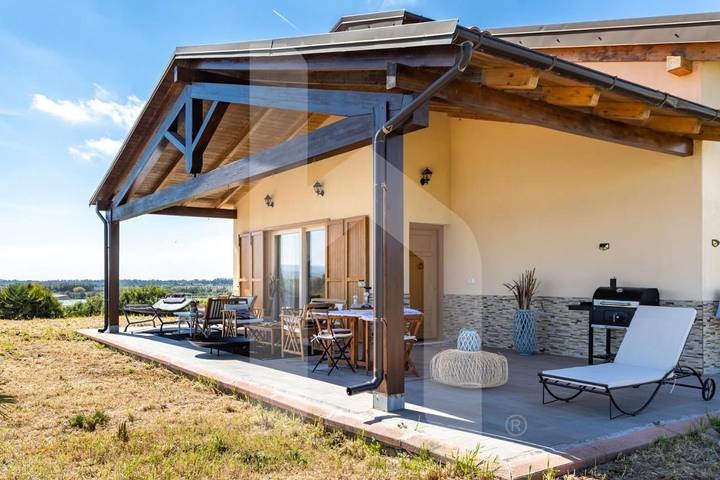 Villa per 8 persone, con panorama e terrazza in Olmedo
