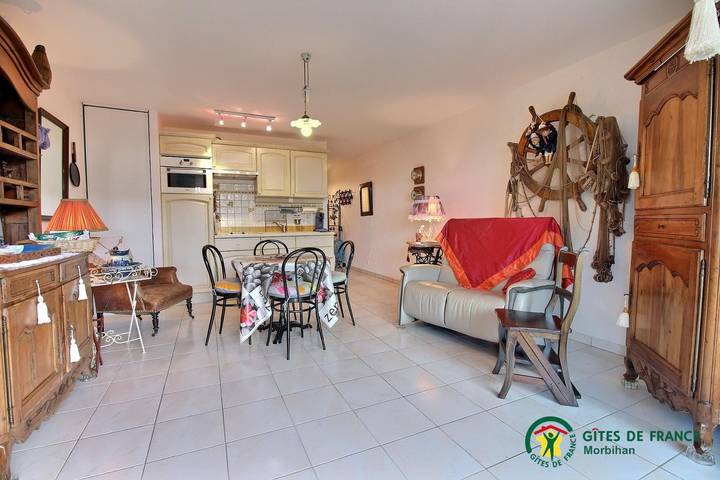 Gîte pour 2 personnes, avec jardin, animaux acceptés à Étel - 4