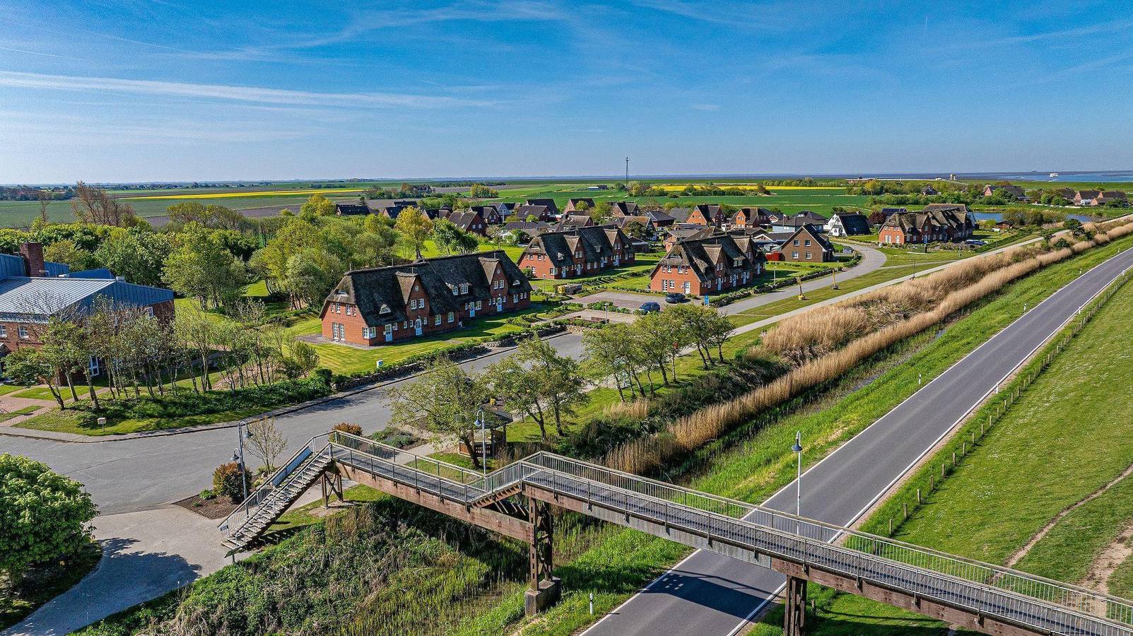 Ganze Ferienwohnung, Fewo Deichliebe in Nordstrand (Gemeinde), Nordseeküste