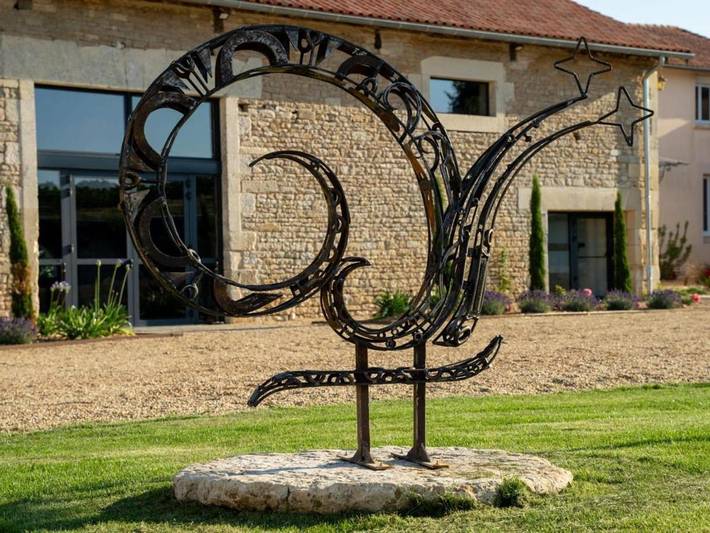 Maison de vacances pour 15 personnes, avec jardin ainsi que piscine et terrasse, animaux acceptés