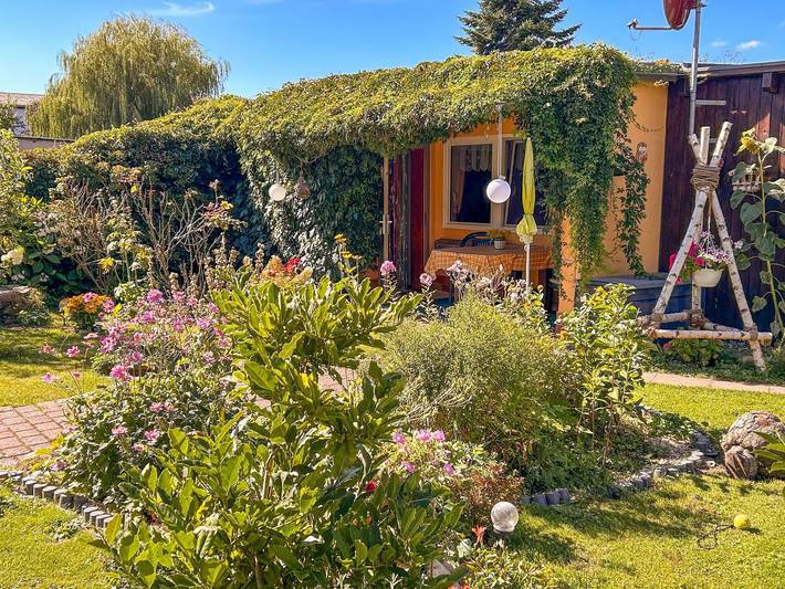 Bungalow für 2 Personen, mit Terrasse und Garten, mit Haustier in Ribnitz-Damgarten