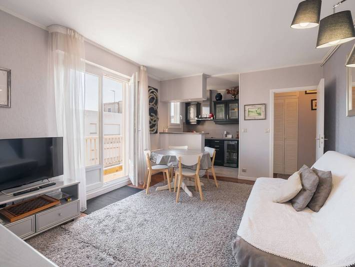 Ferienwohnung für 4 Personen, mit Balkon in Le Touquet-Paris-Plage - 3