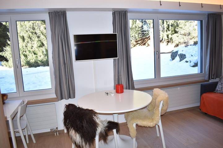 Ganze Wohnung, 1-Zimmer-Ferienwohnung Seegarten A, Lenzerheide in Vaz/Obervaz, Plessur Alpen