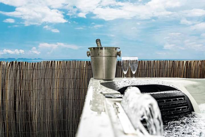 Gîte pour 2 personnes, avec jardin ainsi que jacuzzi et balcon à Saint-Esprit (homonymie) - 3