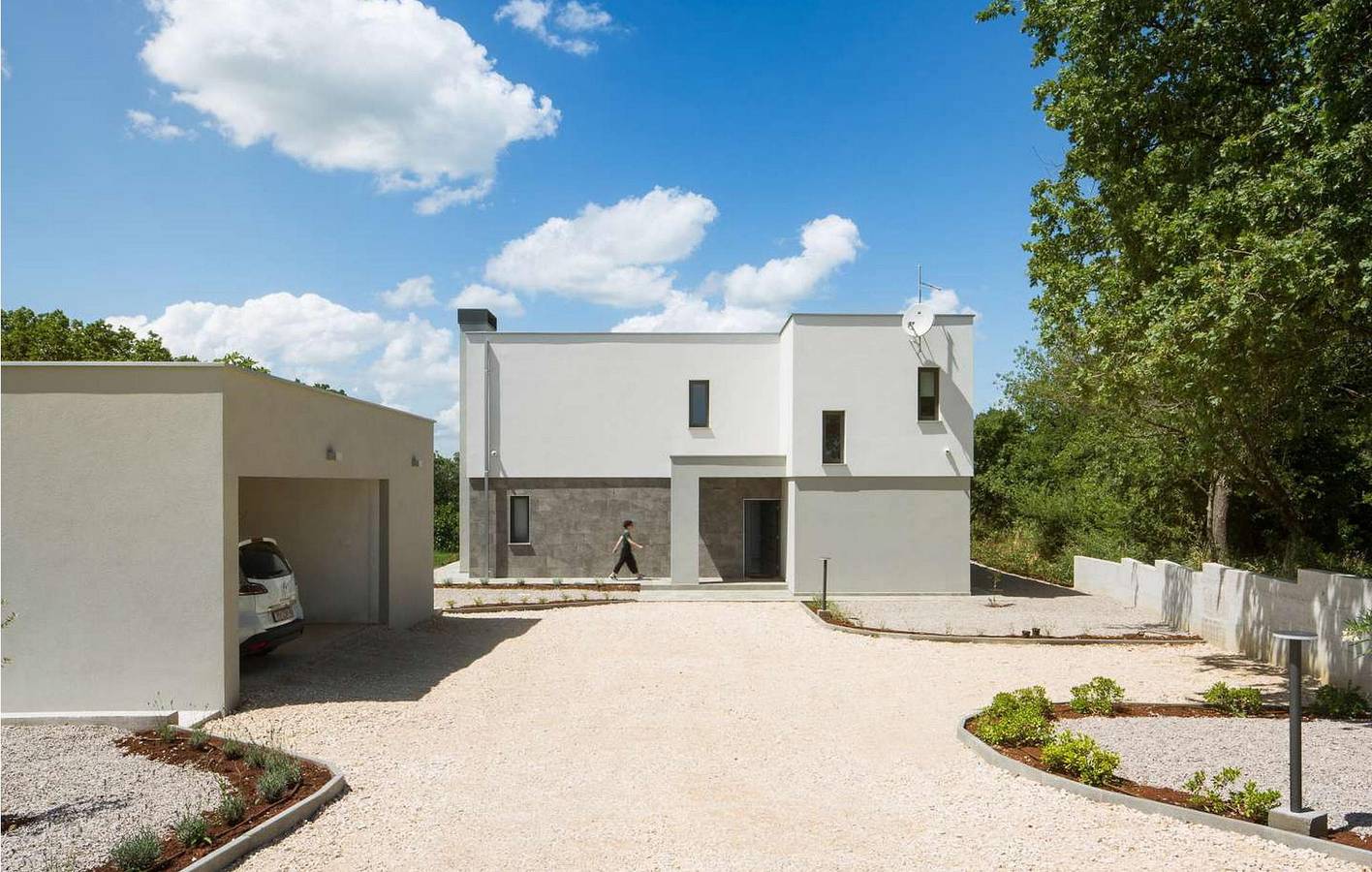 Maison de vacances pour 6 personnes avec jardin in Presika, Côte Est de l'Istrie
