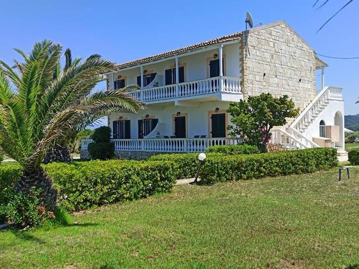 Maison d’hôte pour 4 personnes, avec jardin ainsi que vue et piscine, animaux acceptés à Corfou - 4