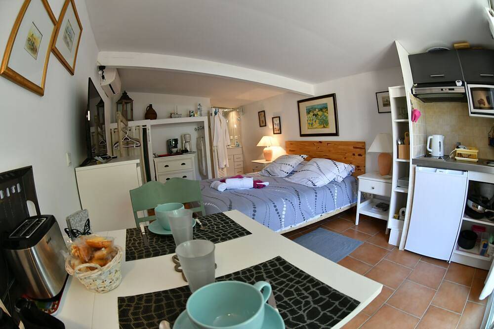 Apartamento entero, 1 Estudio comodidad - piscina, casa de la piscina, en exclusiva para el estudio del arbolado in Lorgues, Region de Draguignan