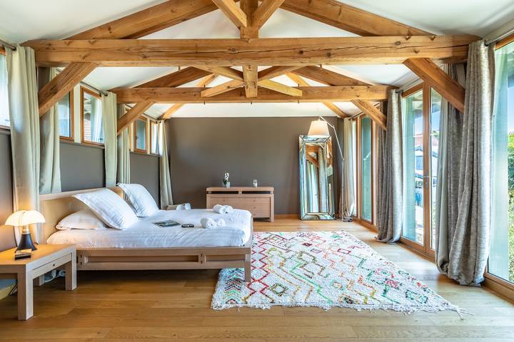 Villa pour 8 personnes, avec piscine ainsi que jardin et balcon au Pays basque - 2