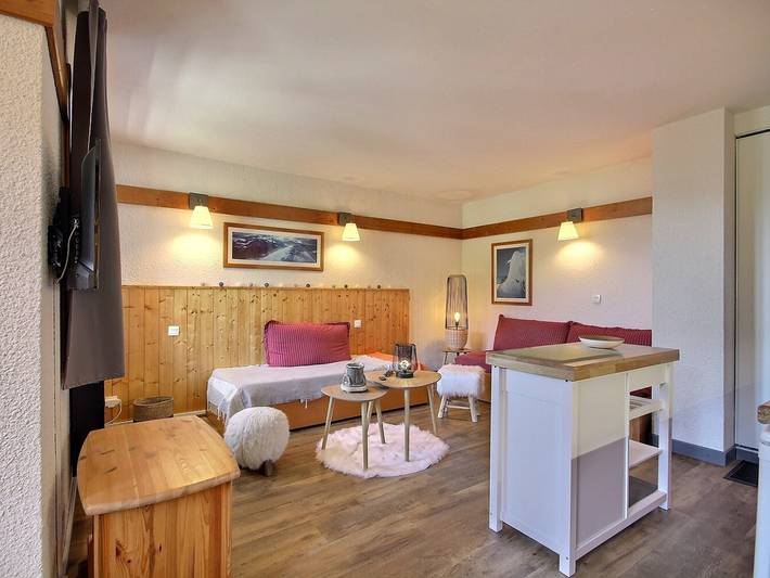 Gîte pour 5 personnes, avec piscine dans Plagne 1800 - 3