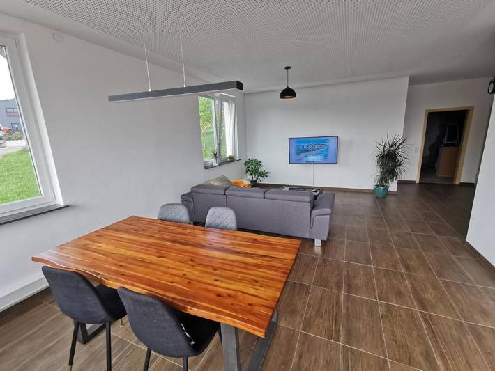 Ferienwohnung für 4 Personen, mit Terrasse und Garten sowie Ausblick in Münsingen - 4