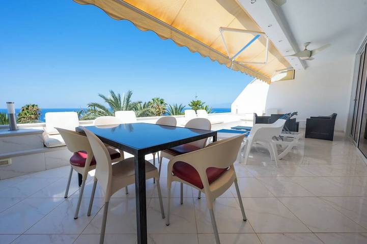 Bungalow für 6 Personen, mit Pool und Garten sowie Terrasse in Teneriffa Süd