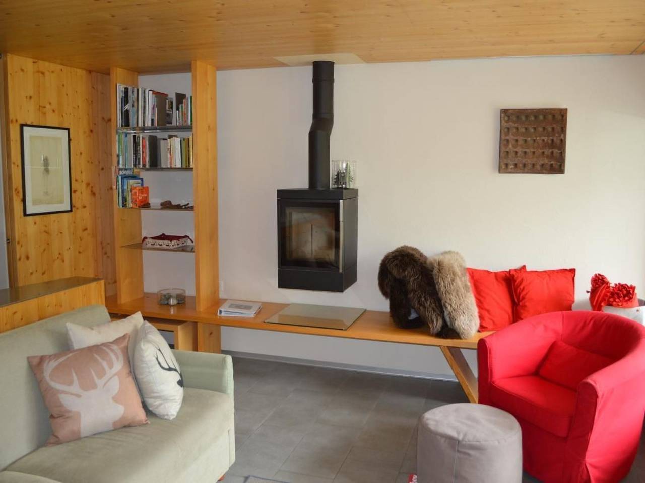 Ganze Wohnung, Residenz La Mora 15 in La Punt-Chamues-ch, Sankt Moritz