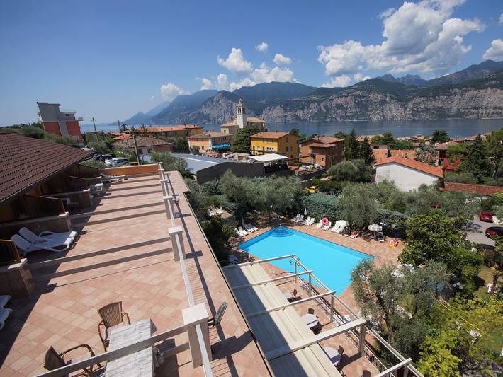 Ferienwohnung für 3 Personen, mit Garten und Whirlpool sowie Pool und Terrasse in Malcesine - 3