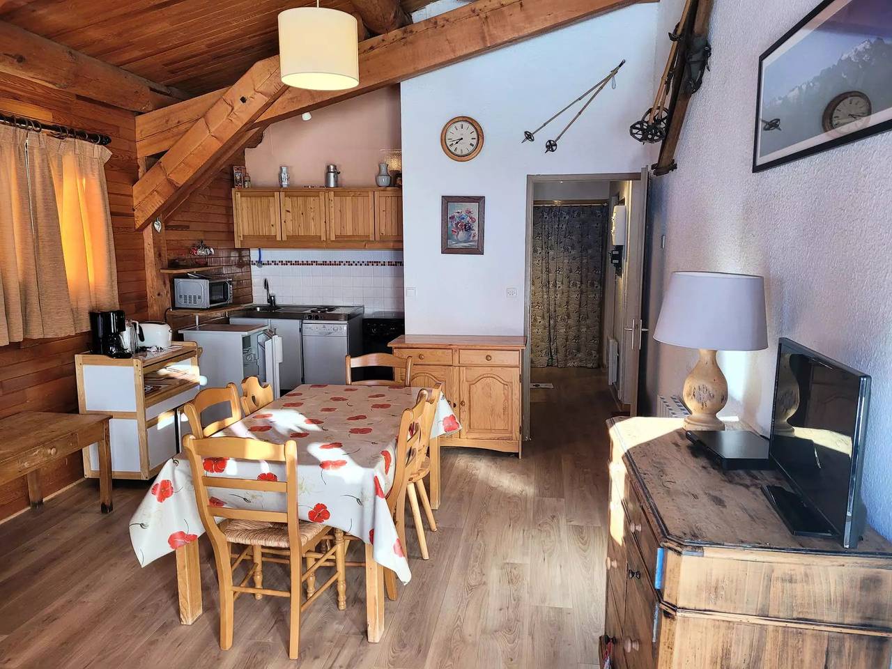 Appartamento intero, 2 Camere per 5 Persone in Bonneval-sur-Arc, Regione di Saint-Jean-de-Maurienne