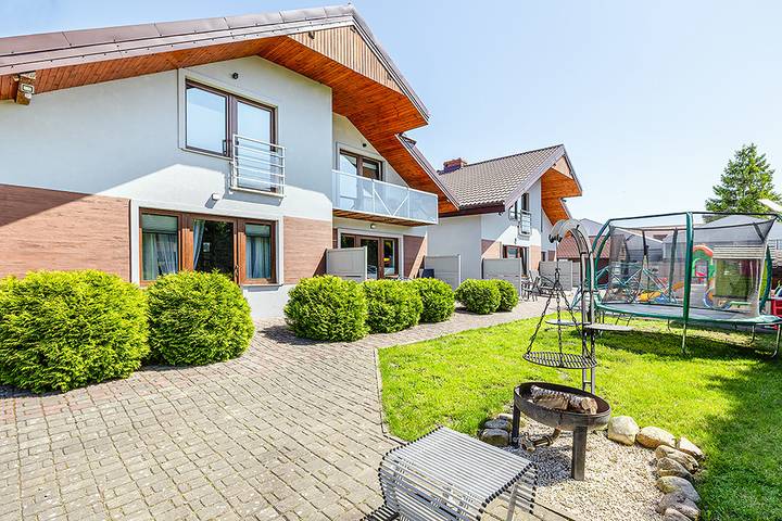 Ferienhaus für 6 Personen, mit Balkon und Sauna in Grzybowo