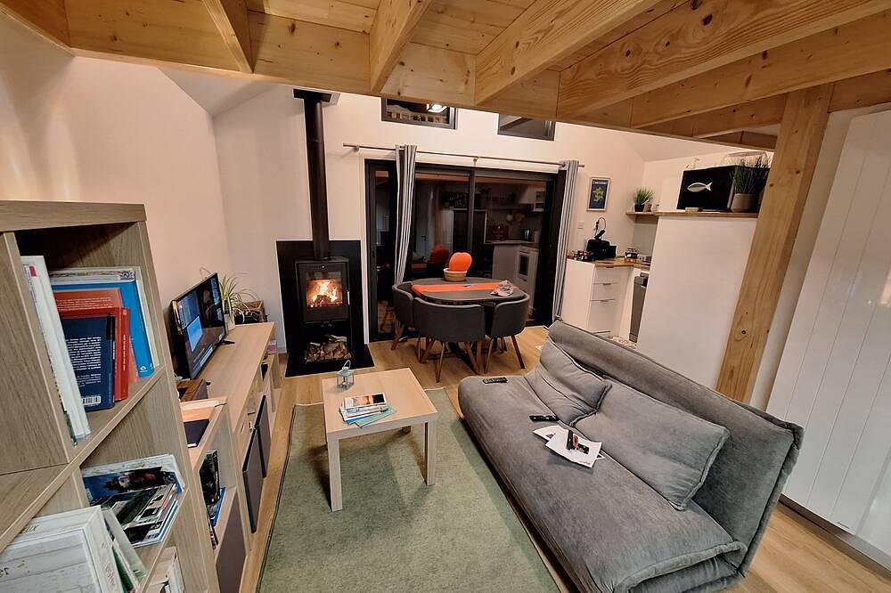 Tiny house with nordic Bath, in Criel-sur-Mer, Dieppe region