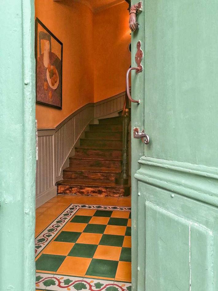 Gîte pour 13 personnes, avec piscine ainsi que jardin et terrasse à Estadens - 4