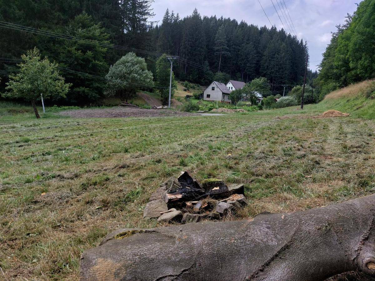 Empty lot in Mittelslowakei