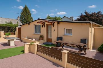 Gîte pour 2 personnes, avec terrasse et vue à Flers