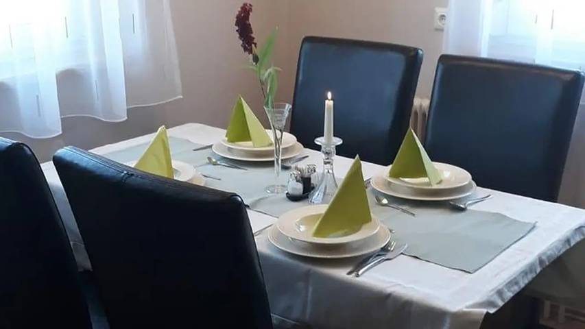 Ferienhaus für 6 Personen, mit Garten