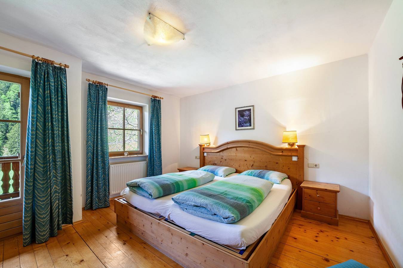 Ganze Wohnung, Ferienwohnung "Innerkaserbach" mit Bergblick und Gemeinschaftsgarten in St. Pankraz, Ortleralpen