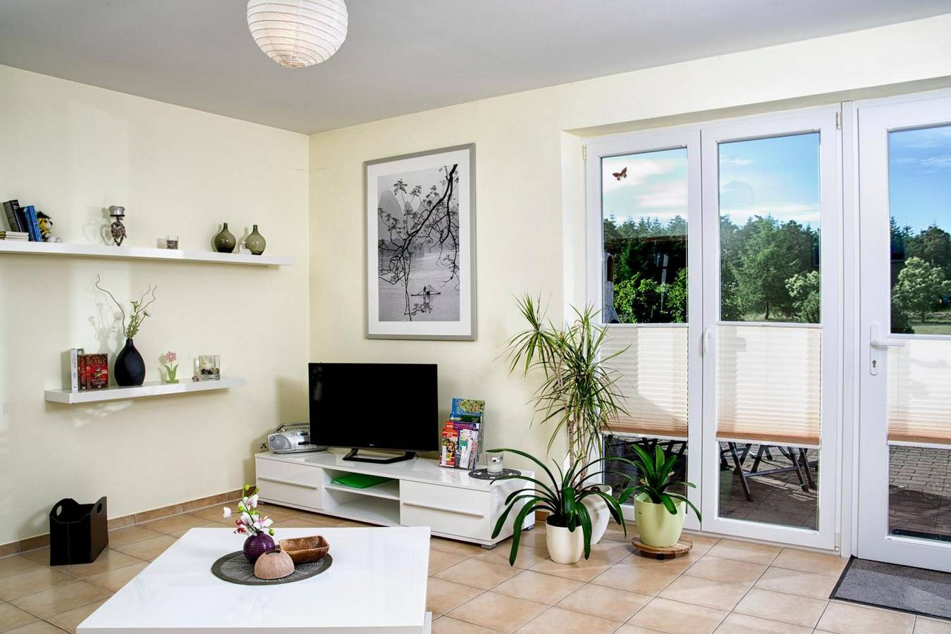 Appartement entier, Appartement "Kessy" avec terrasse privée, jardin partagé et Wi-Fi in Fuhlendorf, Poméranie occidentale