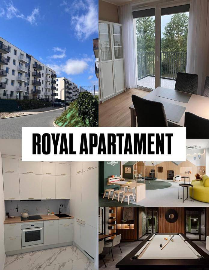 Apartament wakacyjny dla 4 osób, z Balkon i Widok w Rumia