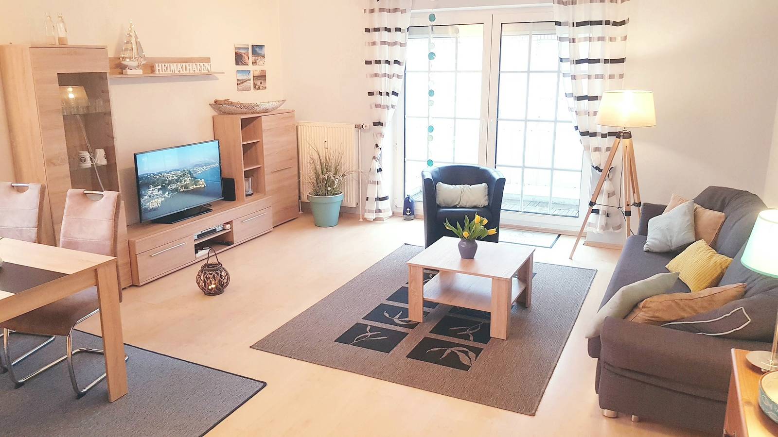 Apartamento vacacional entero, Fienchen -  Helle, komfortable Ferienwohnung zum Wohlfühlen nah am Strand, Promenade und Dünenpark in Grömitz, Distrito de Holstein Oriental