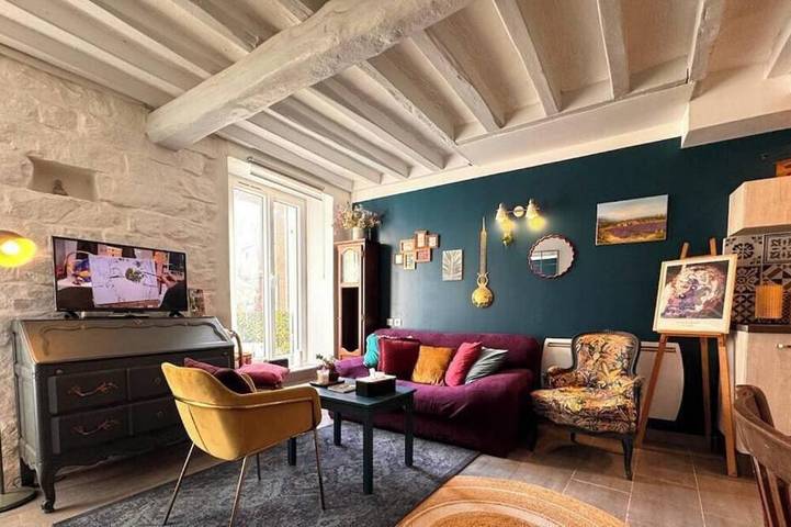 Gîte pour 4 personnes, avec Terrasse et Jardin