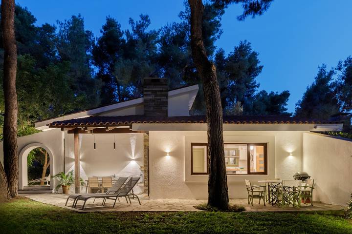 Ferienhaus für 5 Personen, mit Garten und Pool