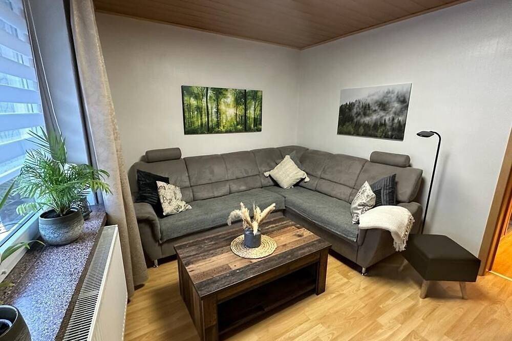 Apartamento entero, Modern vacation apartment with covered terrace in Thale, Harzvorland