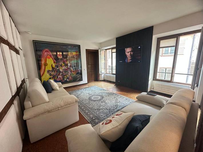 Appartement de vacances pour 12 personnes, avec Balcon et Terrasse ainsi que Jardin et Vue