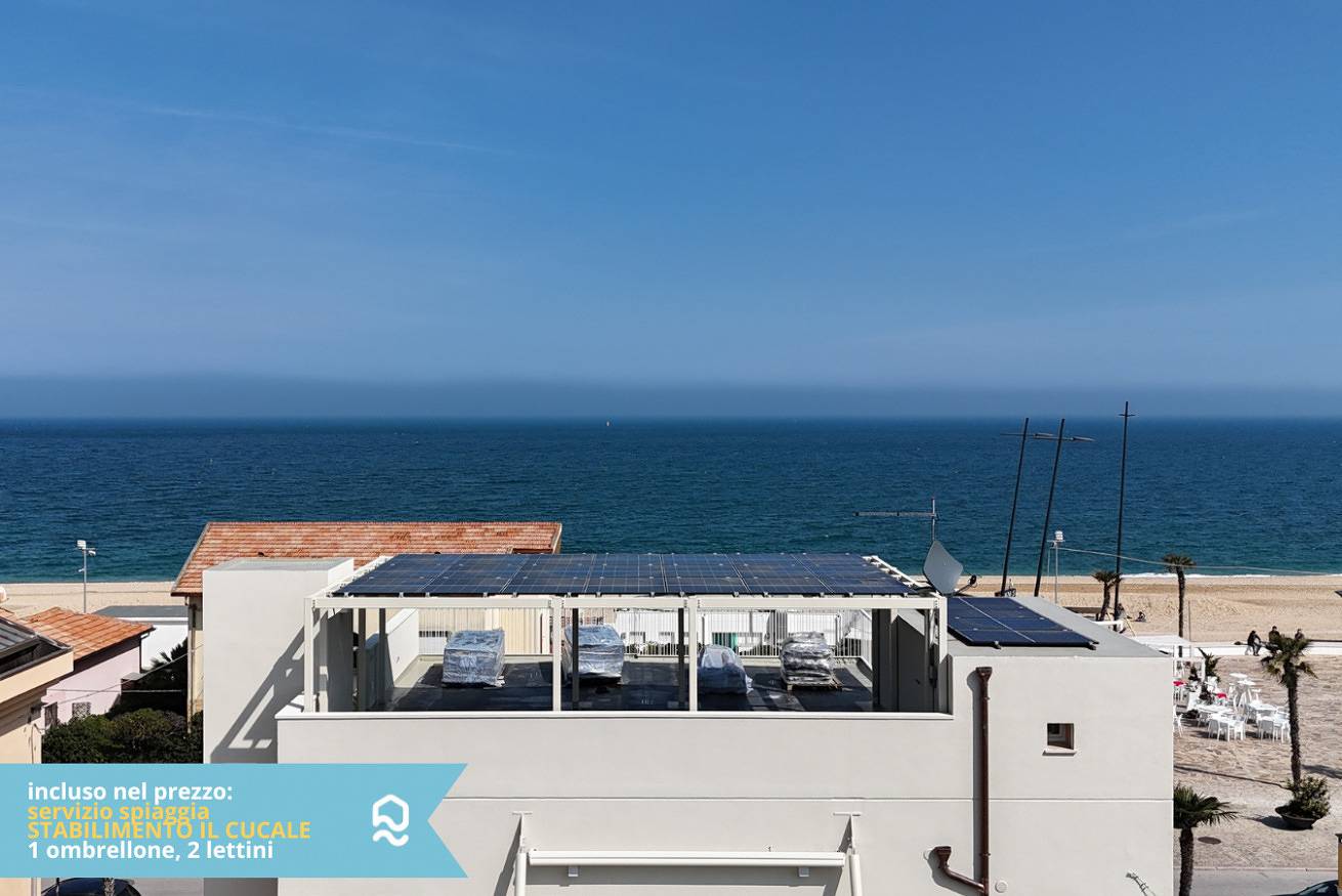 Apartamento entero, Mialmare dx - Marcelli, new sea front  three-room apartment in the center in Marcelli, Riviera del Conero