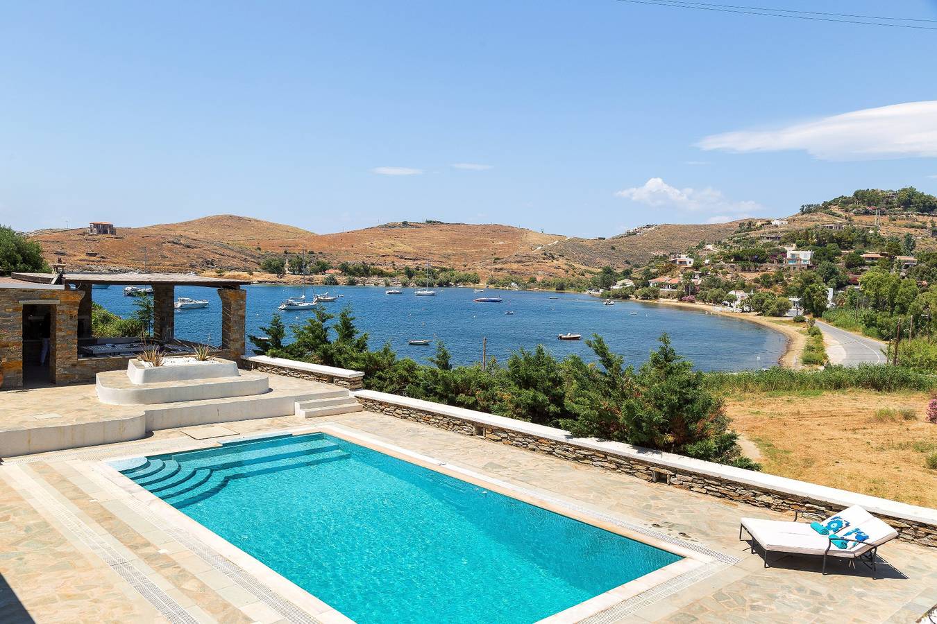 Villa Liana in Vourkari, Kea