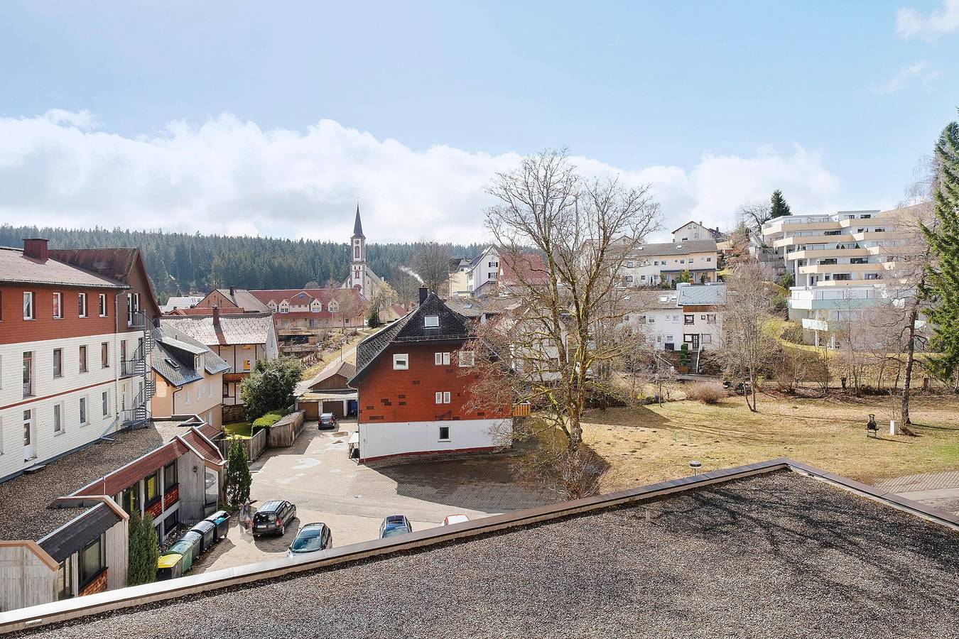 Entire studio, Studio Apartment 'Ferienwohnung Schwarzwald Schlössle' with Mountain View, Private Terrace and Wi-Fi in Schönwald, Southern Black Forest