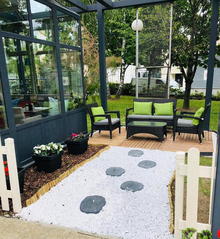 Hôtel pour 2 personnes, avec terrasse, animaux acceptés à Argenteuil - 2